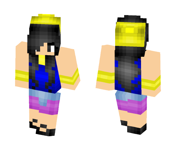 Kronk Girl (Emperor's New Groove) - Girl Minecraft Skins - image 1