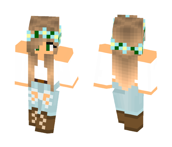 Country Girl (Look in description) - Girl Minecraft Skins - image 1