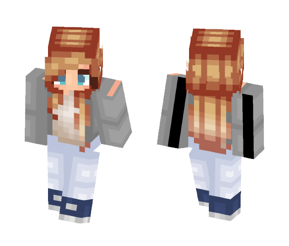 I somehow made this in 5 minutes. - Female Minecraft Skins - image 1