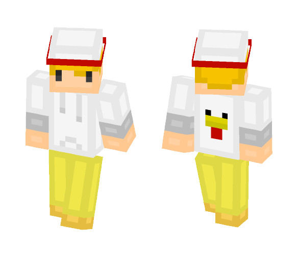 In Honor of Steven The Chicken - Male Minecraft Skins - image 1