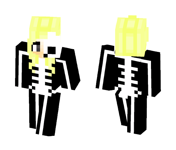 Spooky Scary Skeletons - Female Minecraft Skins - image 1