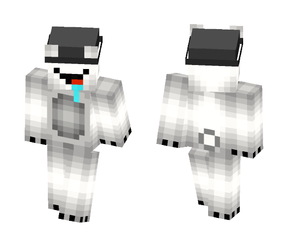derp polar bear with hat? - Male Minecraft Skins - image 1