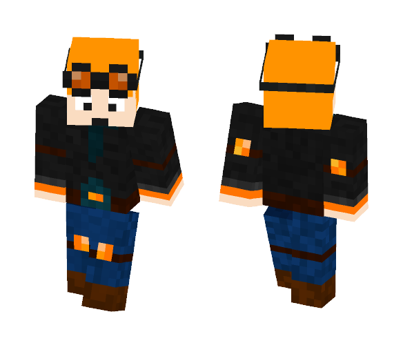 OrangeTDM - Male Minecraft Skins - image 1