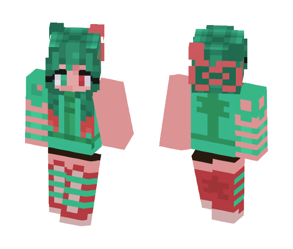 watermelon tormaline :P - Female Minecraft Skins - image 1