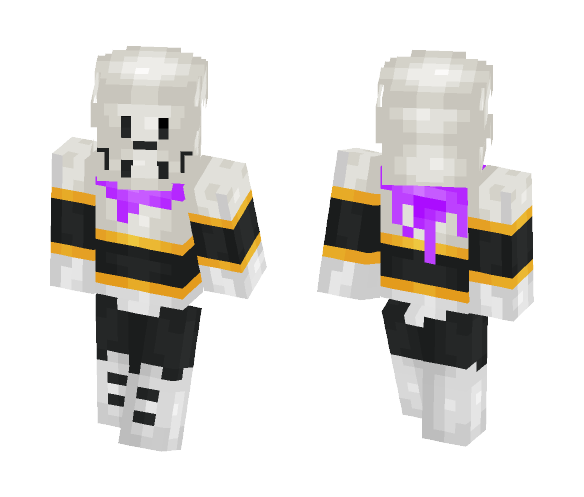 Papyrus from undertale - Male Minecraft Skins - image 1