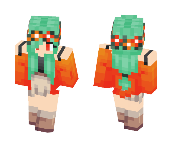 حθᎶ | Iyamae | OC - Female Minecraft Skins - image 1
