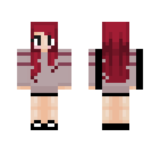 ♠ Red Star ♠ - Female Minecraft Skins - image 2