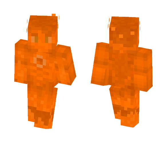 The Human Torch - Male Minecraft Skins - image 1