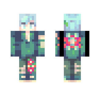 Floral Destruction - Male Minecraft Skins - image 2