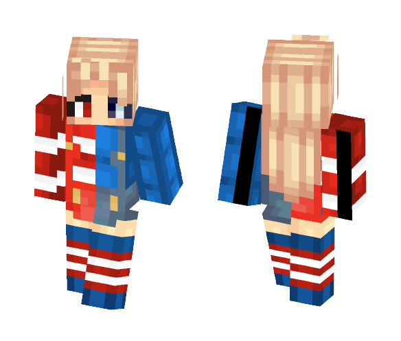 Patriotism - Female Minecraft Skins - image 1