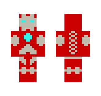Iron Man (Silver) - Iron Man Minecraft Skins - image 2