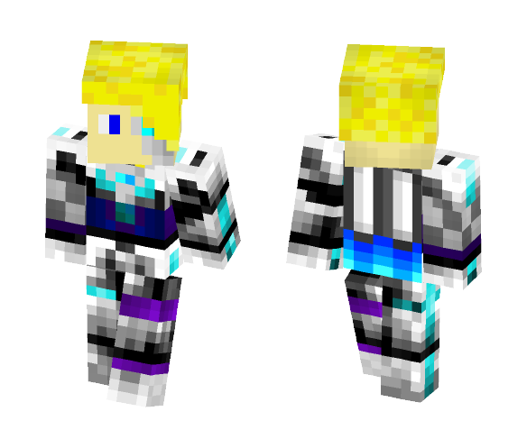 Kid Justice (Cyborg) - Male Minecraft Skins - image 1