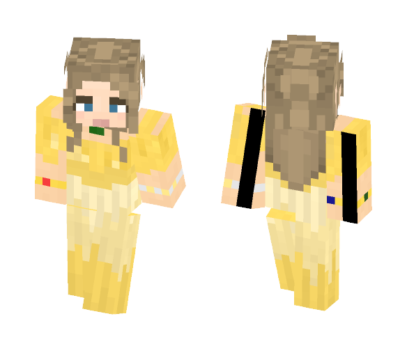 Daffodil Dress [LOTC] - Female Minecraft Skins - image 1