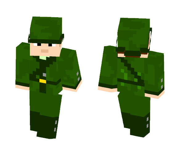 Green camouflage - Male Minecraft Skins - image 1