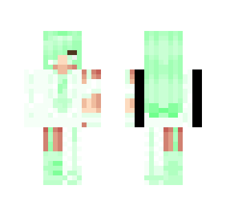 mint (i ran out of ideas) - Female Minecraft Skins - image 2