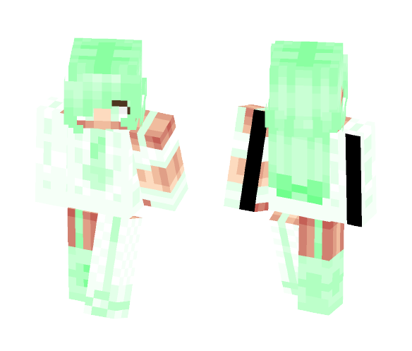 mint (i ran out of ideas) - Female Minecraft Skins - image 1