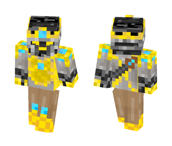 BedrockWither Skelly - Male Minecraft Skins - image 1