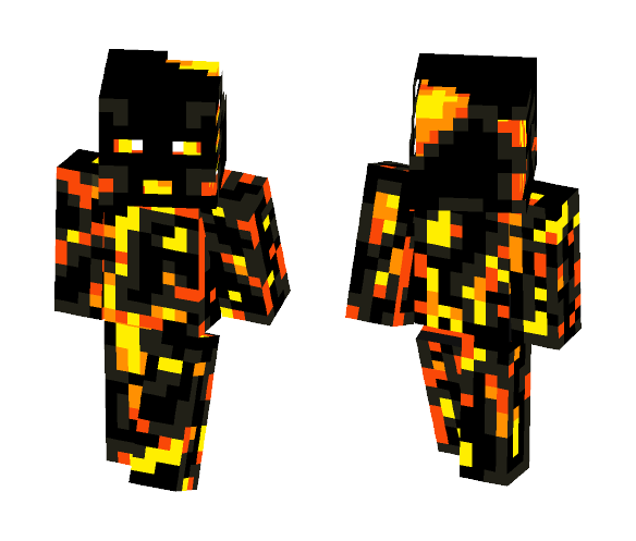 Magma - Fire Golem - Interchangeable Minecraft Skins - image 1