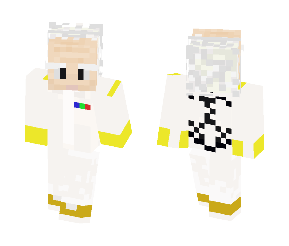 Dr. Emmet Brown - Male Minecraft Skins - image 1