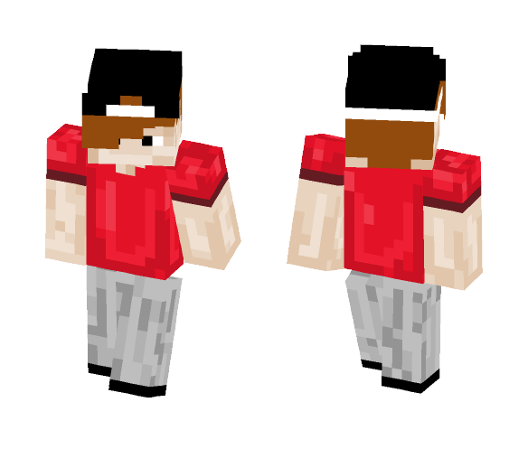 Guy with hat - Male Minecraft Skins - image 1