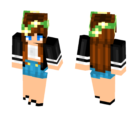 • Emo/Kawaii Girl • - Girl Minecraft Skins - image 1