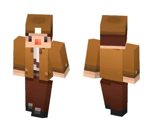 Spelunky - Male Minecraft Skins - image 1