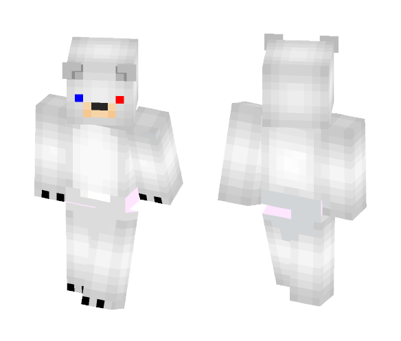 3d Polarbear - Male Minecraft Skins - image 1