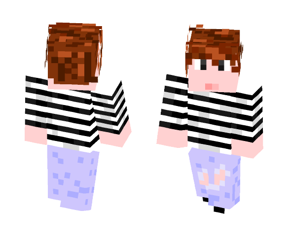 Guy with striped shirt! - Male Minecraft Skins - image 1