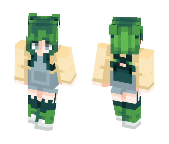 oc; kiwi ???? - Female Minecraft Skins - image 1
