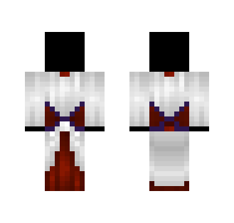 Red and White Dress - Female Minecraft Skins - image 2