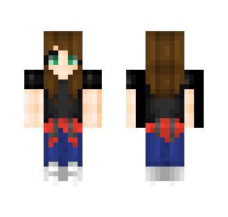 Me. (I know, I'm a bad skin maker.) - Female Minecraft Skins - image 2