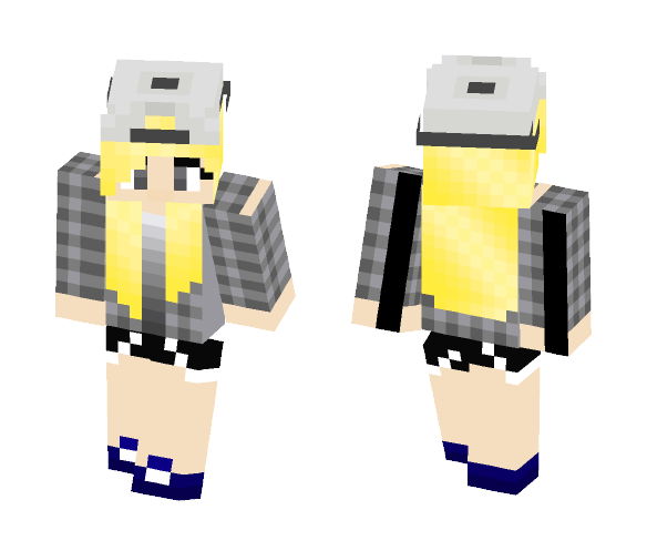 Blonde Tomboy - Female Minecraft Skins - image 1