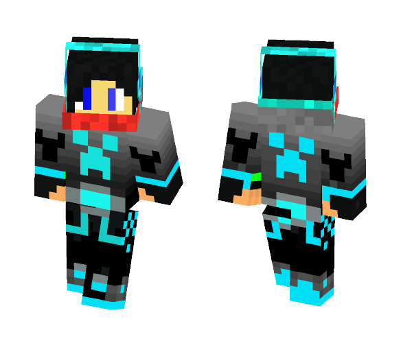 Creeper jacket teen - Male Minecraft Skins - image 1