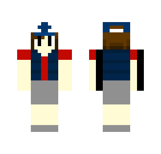 Dipper Pines - Gravity Falls - Male Minecraft Skins - image 2