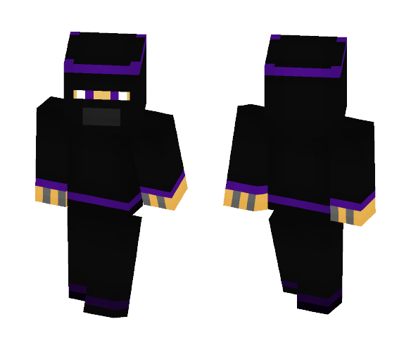 Purple Ninja - Male Minecraft Skins - image 1