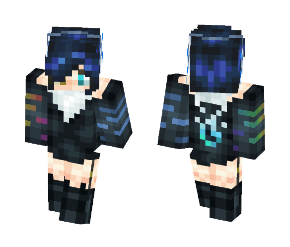 |Asiryne| Mindy L Cosmic OC - Female Minecraft Skins - image 1