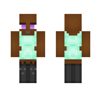 Mint Dress - Female Minecraft Skins - image 2