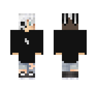 Bunny Skelet - Male Minecraft Skins - image 2