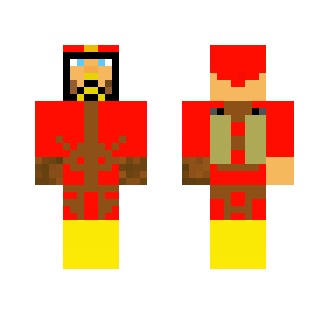 Masked Firefighter - Male Minecraft Skins - image 2