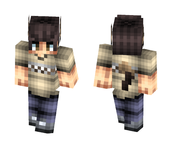 Eevee-Boy POKEMON - Male Minecraft Skins - image 1