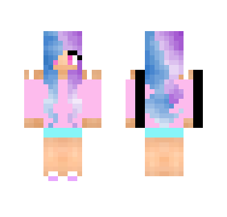 Summer Galaxy girl - Girl Minecraft Skins - image 2