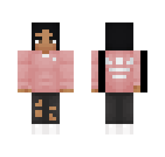 Basic Pink Adidas Jacket. - Male Minecraft Skins - image 2