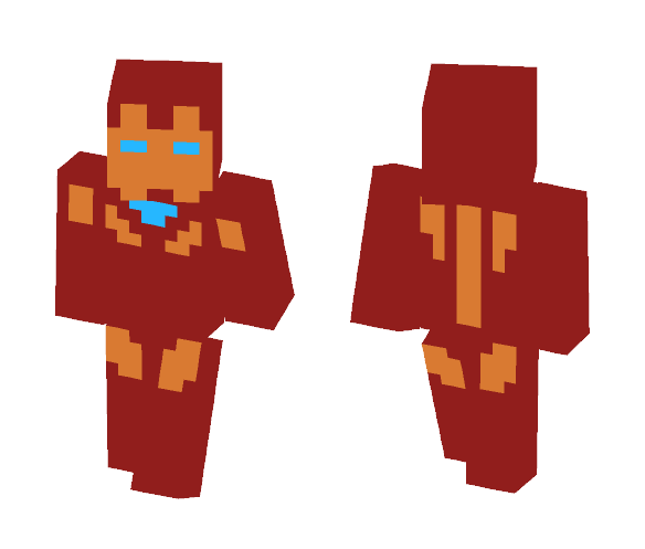 Iron Man mk 6 - Iron Man Minecraft Skins - image 1