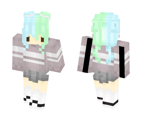 mint qwq - Female Minecraft Skins - image 1
