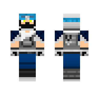 ቸዑዑሪን | Blue Engineer - Male Minecraft Skins - image 2