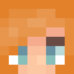 Milky orange ???? +new shading.? - Female Minecraft Skins - image 3