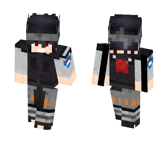 Uchiha Police|Sasuke| - Male Minecraft Skins - image 1