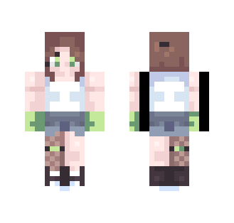 When you're supposed to be asleep - Female Minecraft Skins - image 2
