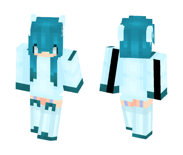 || Glaceon Girl || - Girl Minecraft Skins - image 1