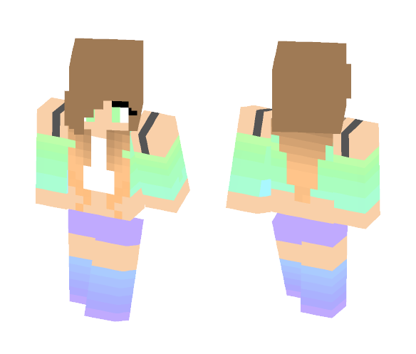 Rainbow Girl! - Female Minecraft Skins - image 1